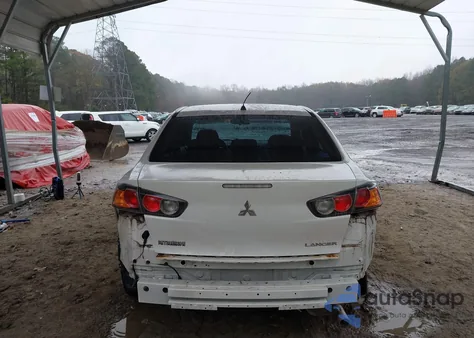 2016 Mitsubishi Lancer Es из США, поврежденный, VIN JA32U2FU8GU012336